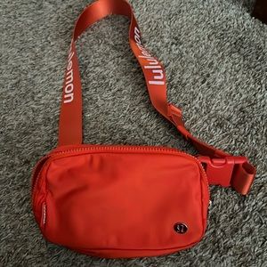 Lululemon belt bag solar orange